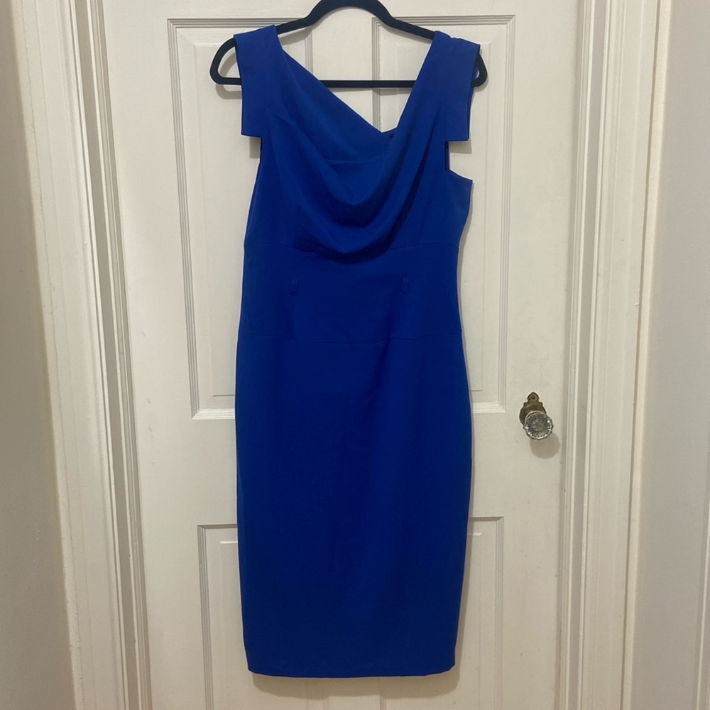 Black Halo Blue Dress